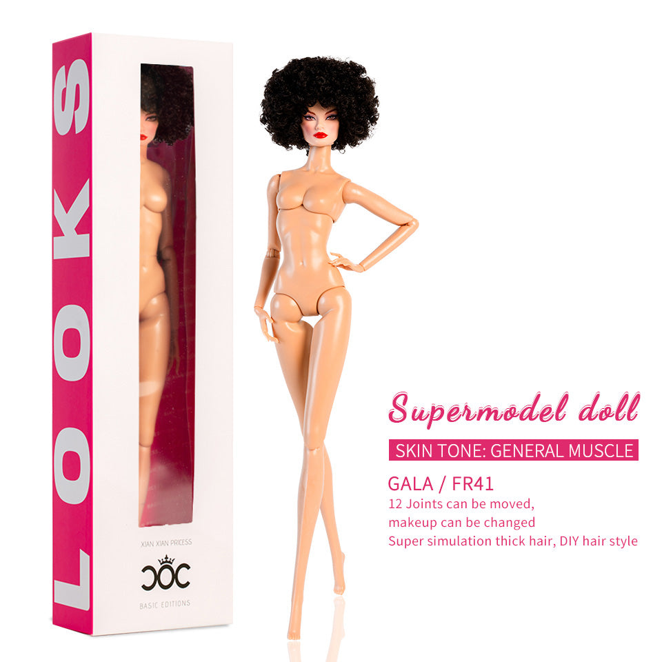Natural Skin Tone Jonted GALA Fashion Doll (Second Generation Gold Label Edition)