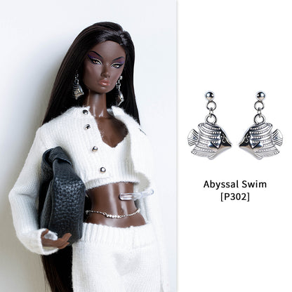 The Chanel-style Knitwear Collection of XIANXIAN Supermodel Doll Outfit