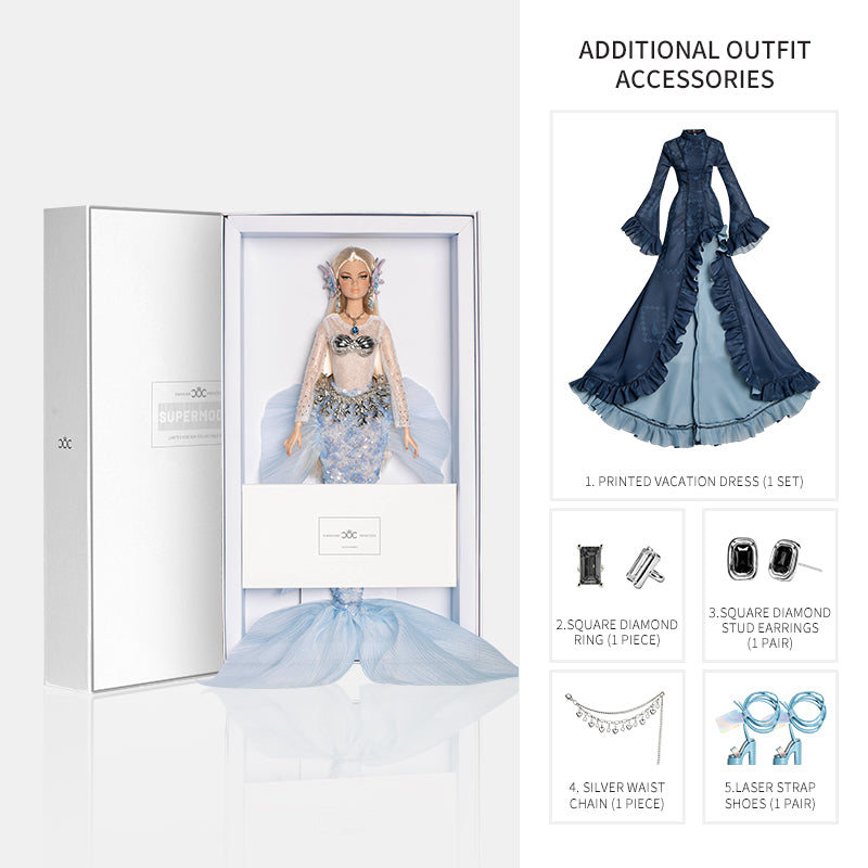 The Mermaid Collection of XIANXIAN Supermodel Doll Gift Set