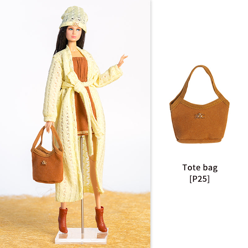 XIANXIAN Supermodel Doll Bags (Earth-toned Plush Series)