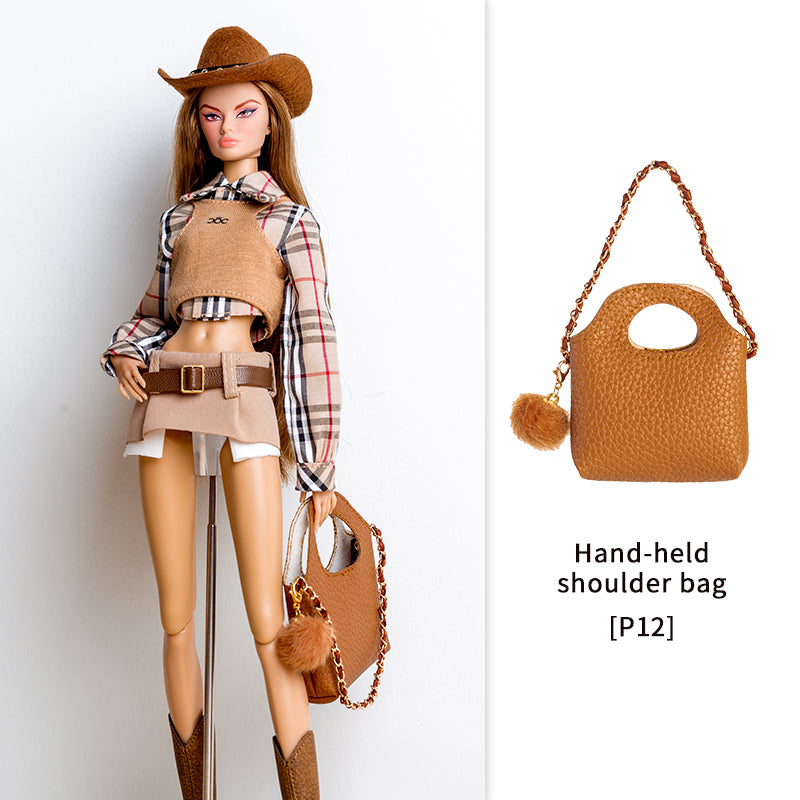 XIANXIAN Supermodel Doll Bags (Earth-toned Leather Series)